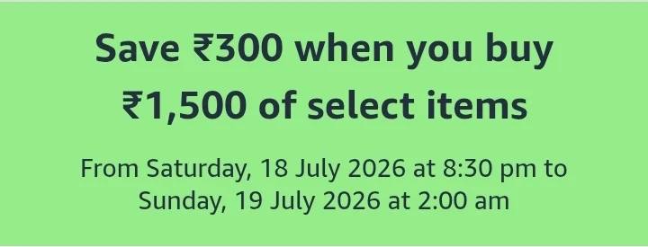 FLAT ₹300 Off on ₹1500  | Beauty & Skincare