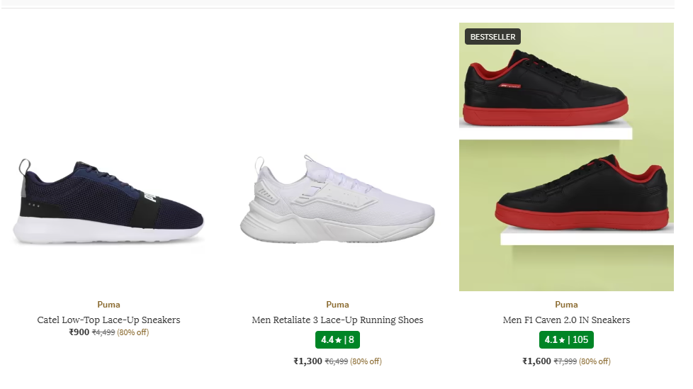 Puma Shoes | Flat 80% Off