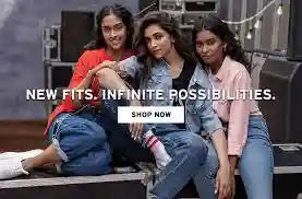 Levis - Flat 70% Off  from Rs.390